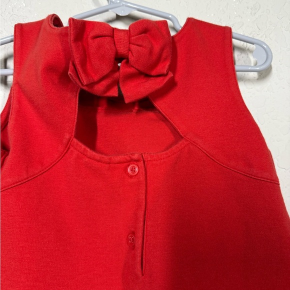 Janie & Jack Ruffle Ponte Dress Size 5 - Picture 3 of 6